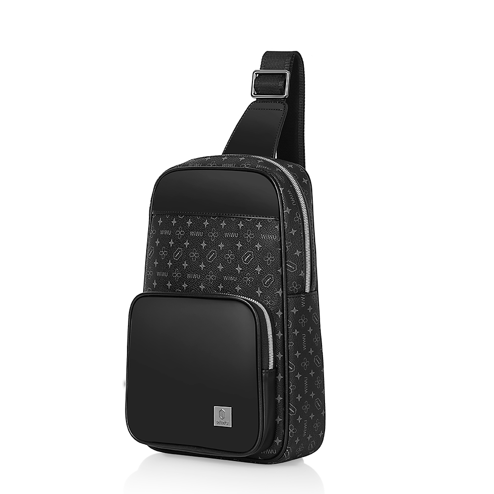 Wiwu Master Fingerprint Lock Series Waterproof Fingerprint Lock Crossbody Bag - 2