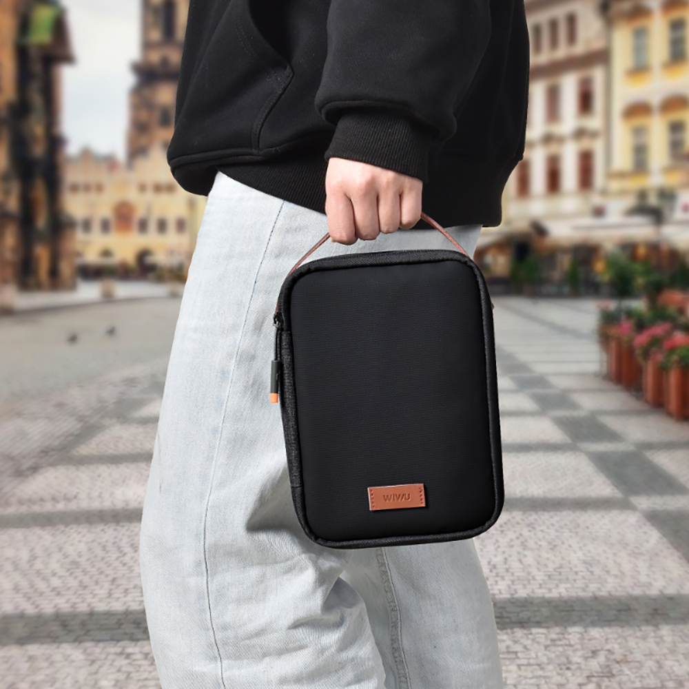 Wiwu Minimalist Çok Fonksiyonlu Su Geçirmez Taşınabilir Polyester Kumaş Seyehat Çantası - 5