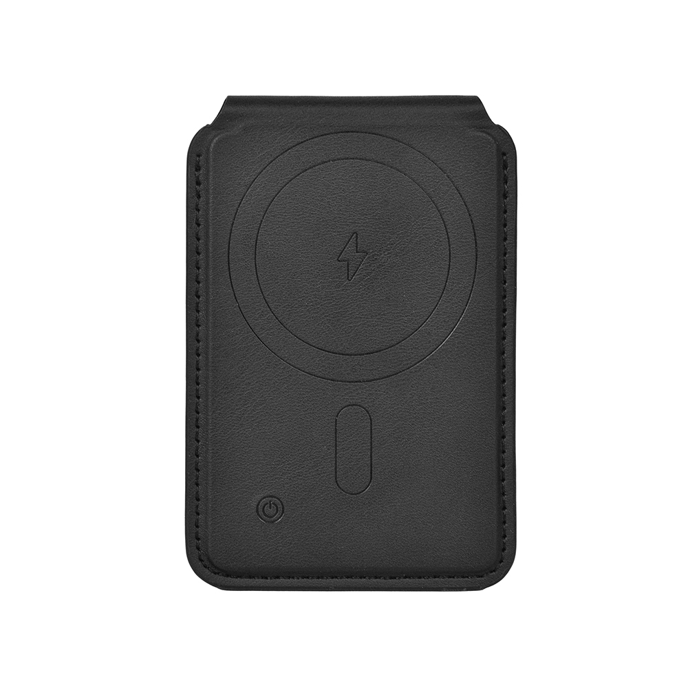 Wiwu MW-005 Magnetic Stand Card Holder Qi Wireless Charging Compatible FindMy Mag Wallet - 8