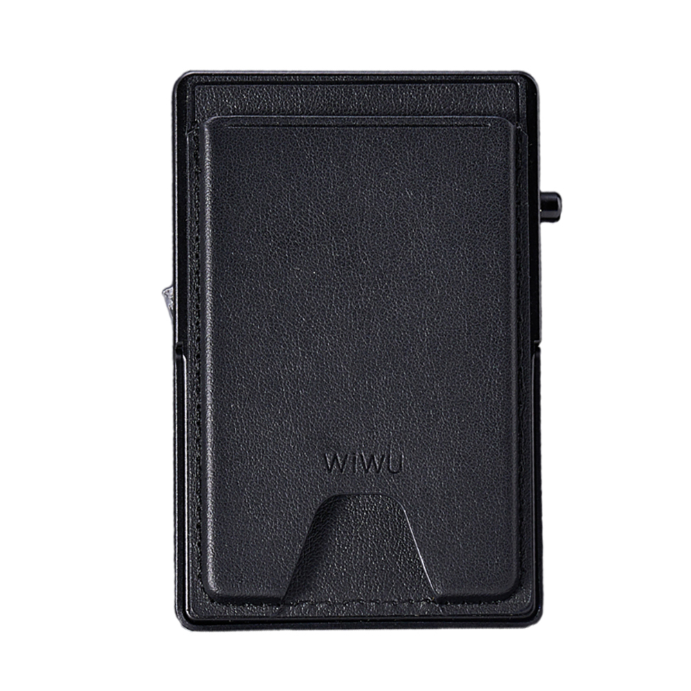 Wiwu MW-006 Tasarımlı 6 Hazneli PU Magnetik Standlı Kartlık - 2