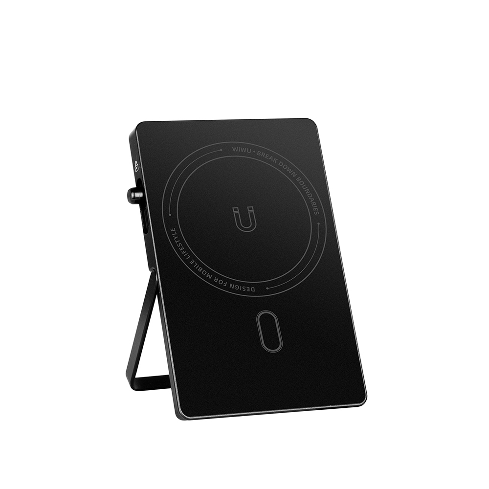 Wiwu MW-007 Warriors Pop-Up Button Design Magnetic Aramid Fiber Metal Stand Card Holder - 5