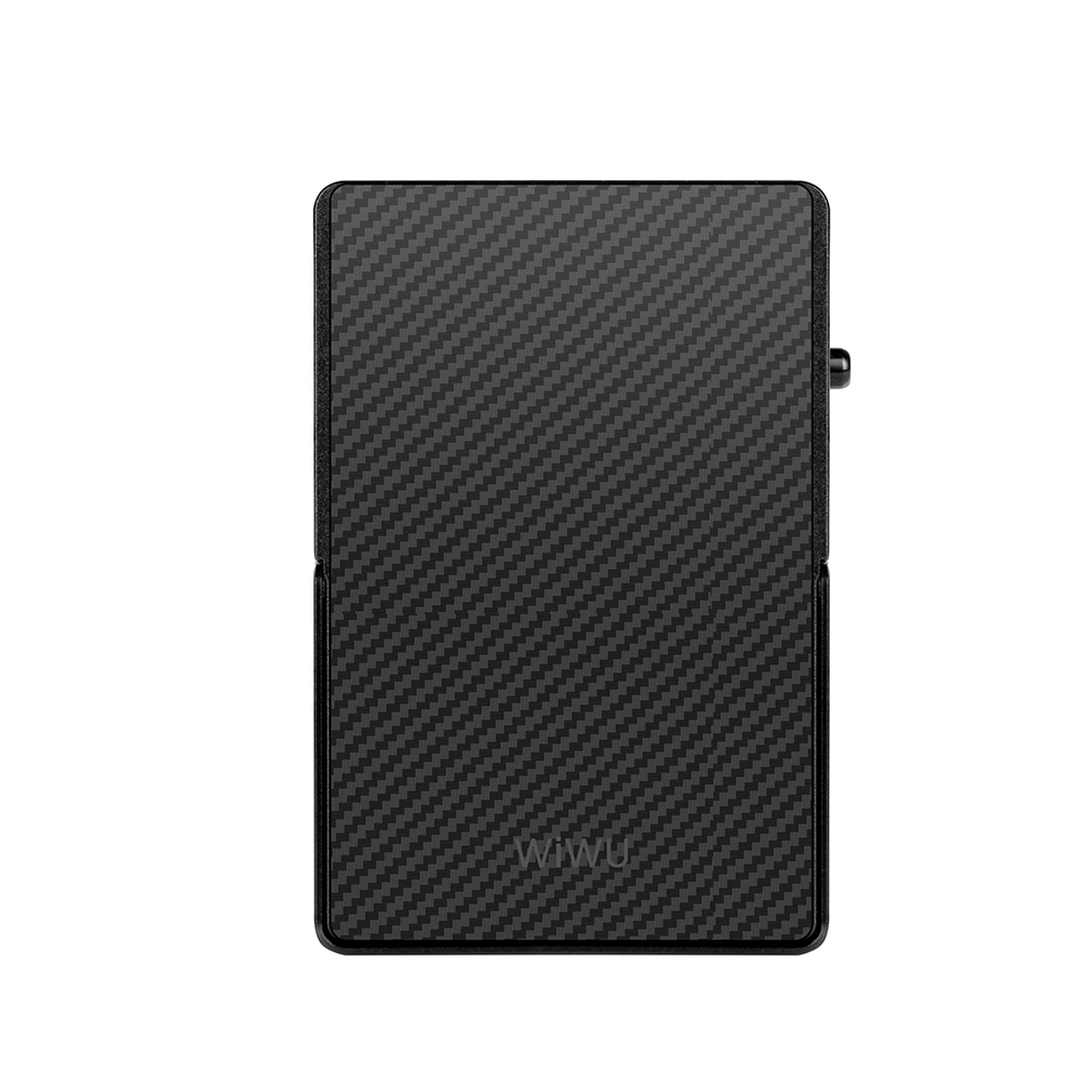 Wiwu MW-007 Warriors Pop-Up Button Design Magnetic Aramid Fiber Metal Stand Card Holder - 3