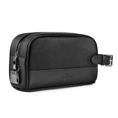Wiwu Phantom Series PU Multifunctional Handbag with Face Recognition Feature Black