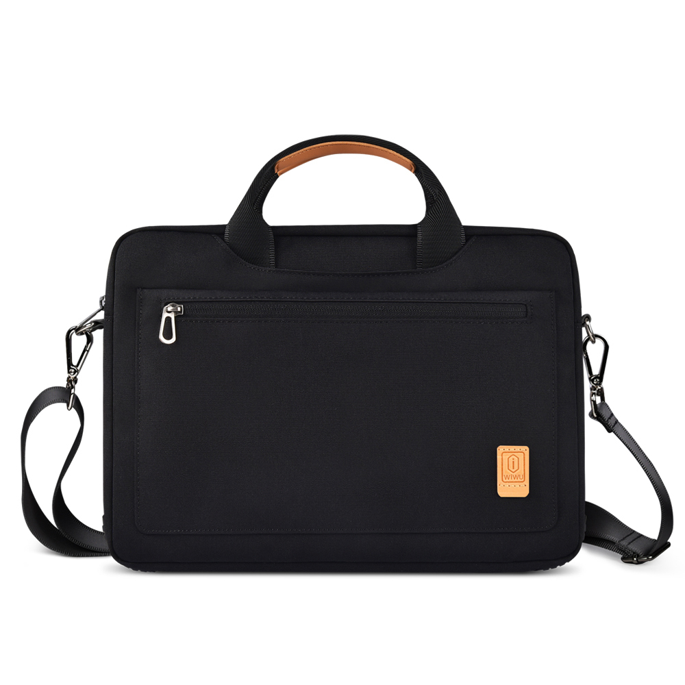 Wiwu Pioneer Pro Serisi Su Geçirmez Polyester Kumaş Omuz Askılı 14 inç Laptop Çantası - 3
