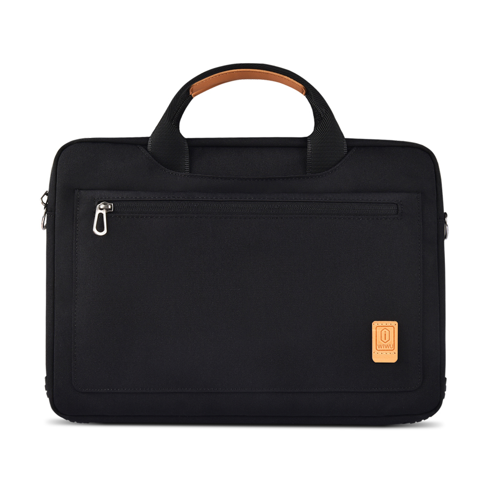 Wiwu Pioneer Pro Serisi Su Geçirmez Polyester Kumaş Omuz Askılı 14 inç Laptop Çantası - 2