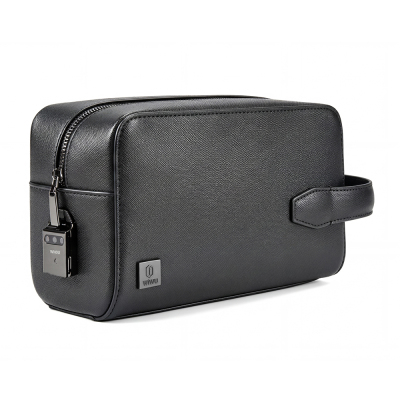 Wiwu Royal Series PU Multifunctional Handbag Face Recognition Feature Black