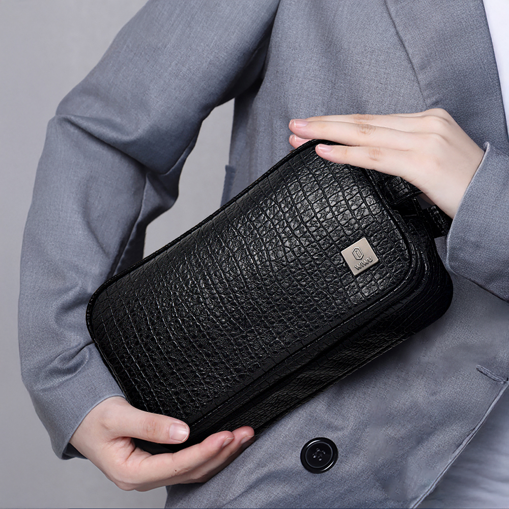 Wiwu Salem Series Fingerprint Lock Multifunctional Portable Mobile Accessory Bag - 7