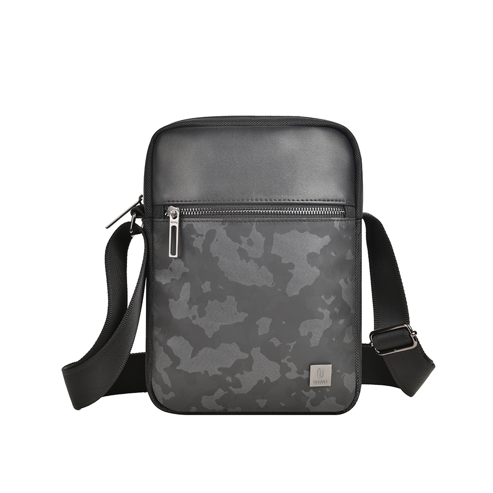 Wiwu Salem Series Sling Waterproof Polyester Fabric Crossbody Bag - 1