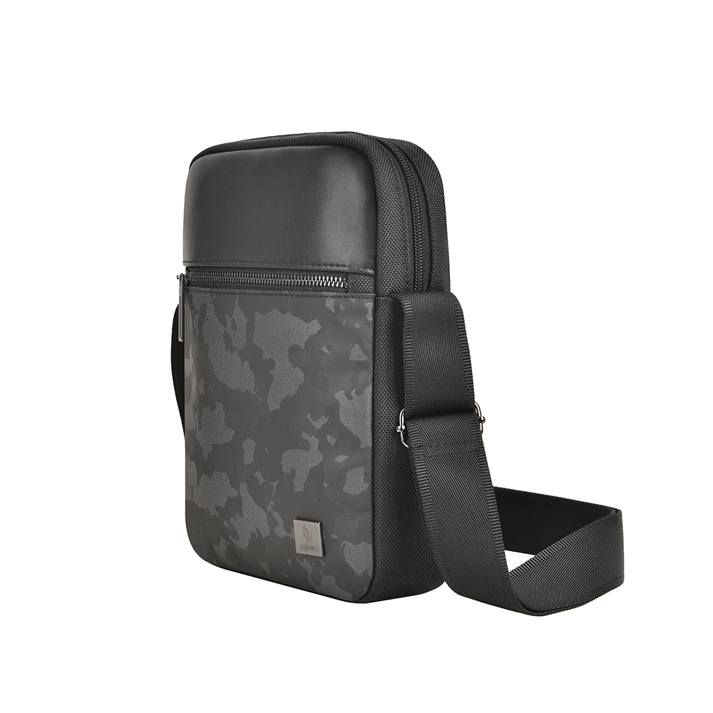 Wiwu Salem Series Sling Waterproof Polyester Fabric Crossbody Bag - 4