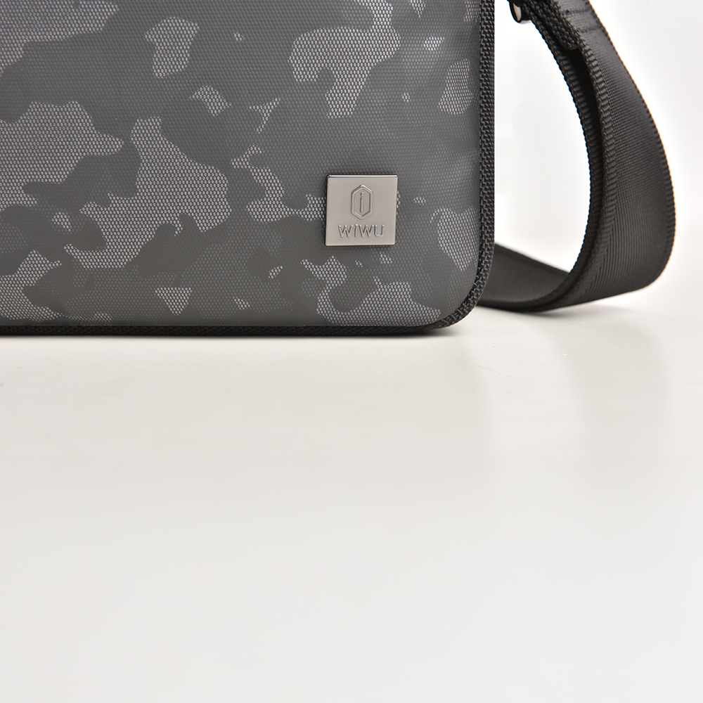 Wiwu Salem Series Sling Waterproof Polyester Fabric Crossbody Bag - 8