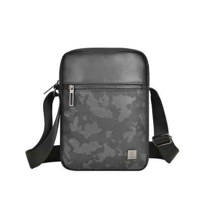 Wiwu Salem Series Sling Waterproof Polyester Fabric Crossbody Bag Black