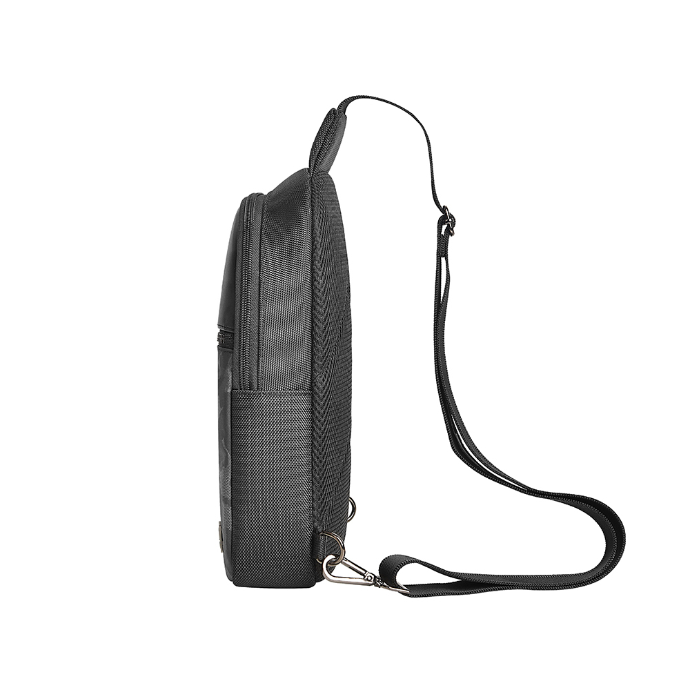 Wiwu Salem Serisi Crossbody Su Geçirmez Polyester Kumaş Omuz Askılı Çapraz Vücut Çantası - 5