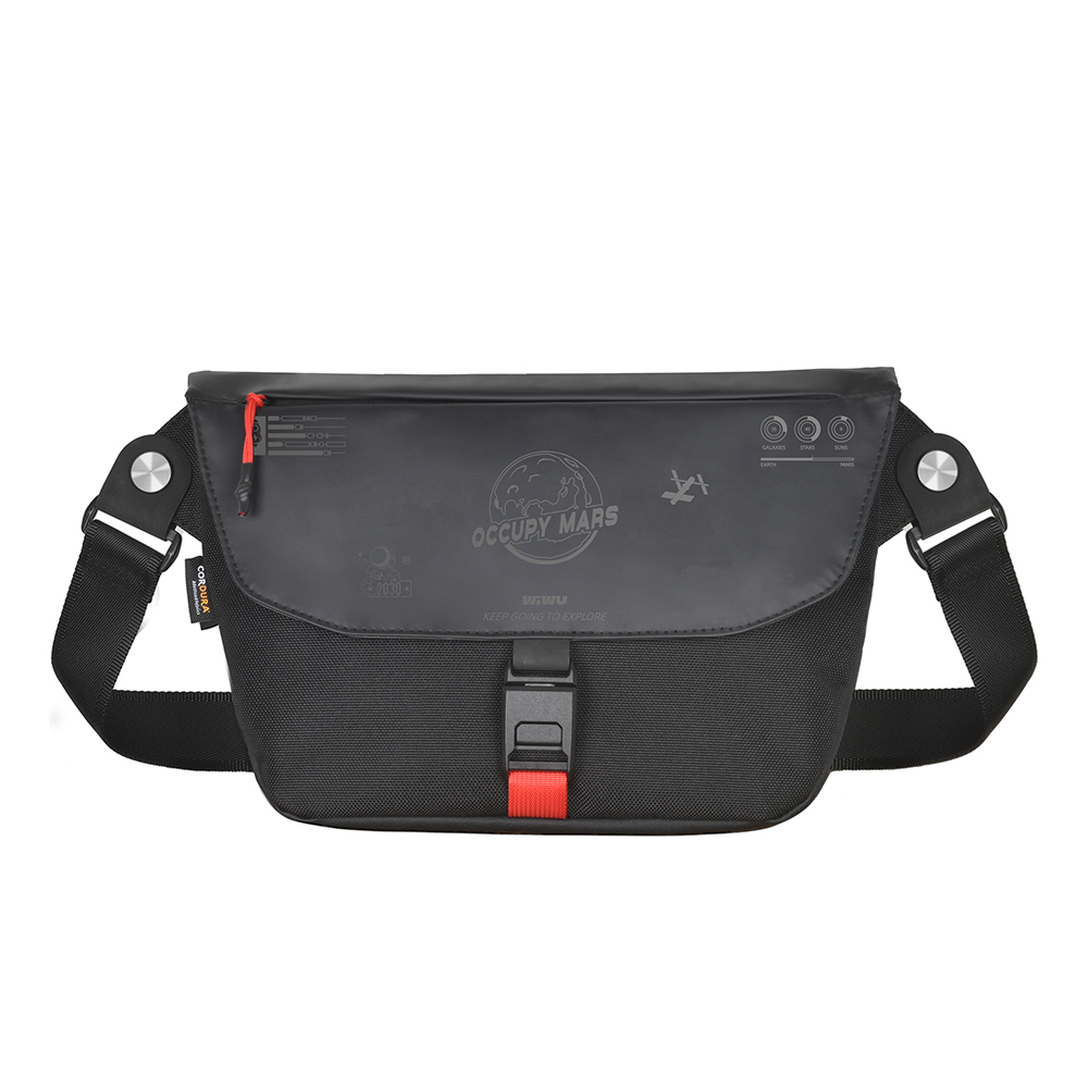 Wiwu Space Exploration Message Bag X Dupont Cordura 1000D Nylon Fabric Crossbody Bag - 2