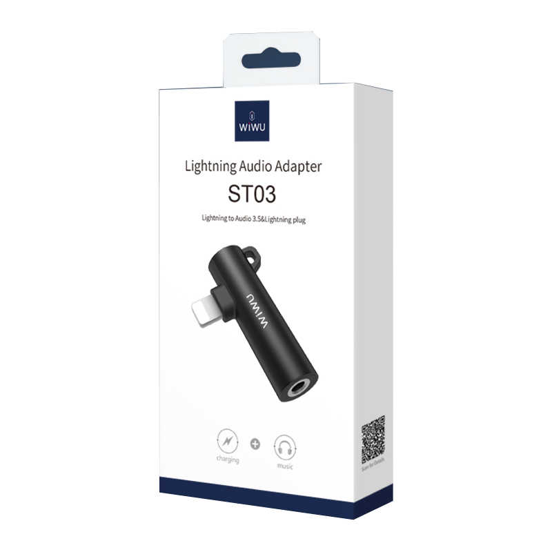 Wiwu ST03 Lightning Sound Adapter - 8 Wiwu ST03 Lightning Sound Adapter - 8