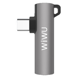 Wiwu ST05 Type-C Sound Adapter Grey