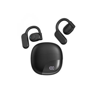 Wiwu T20 Openbuds TWS Wireless 5.3 Kulak İçi Bluetooth Kulaklık Siyah