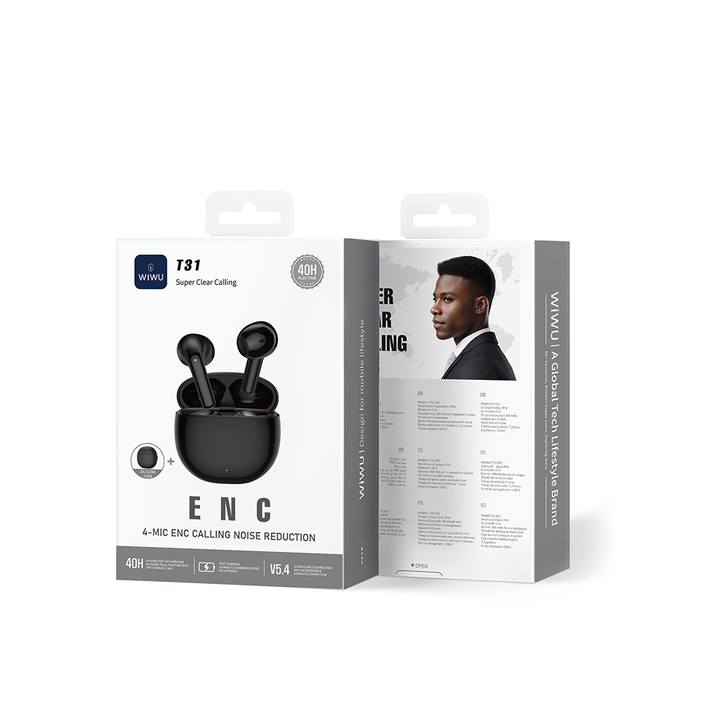 Wiwu T31 ENC Teknolojili TWS Kulak İçi Bluetooth Kulaklık v5.4 - 9