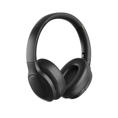 Wiwu TD-02 Sound Cool Serisi Katlanabilir Kulak Üstü Bluetooth Kulaklık Siyah