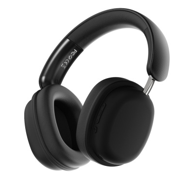 Wiwu TD-05 Elite Series Adjustable Foldable Pure Bass Hi-Fi On-Ear Bluetooth v5.3 Headphone Black