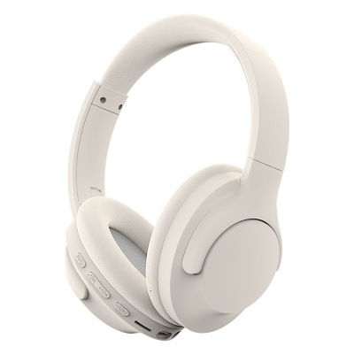 Wiwu TD-08 Elite Series Adjustable Pure Bass Hi-Fi On-Ear Bluetooth Headset v5.3 White