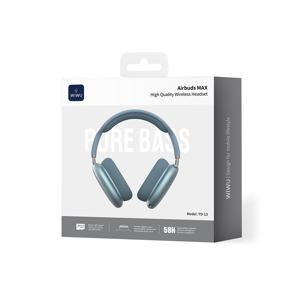 Wiwu TD-13 Airbuds Max Pure Bass Over-Ear Bluetooth Headphones - 15