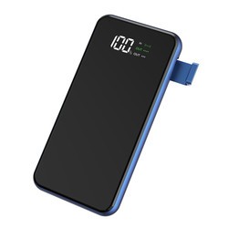 Wiwu W1 8000 Mah Wireless Powerbank Mavi