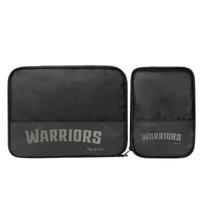 Wiwu Warriors Travel Pouch Sets Dupont Cordura 1000D Waterproof Nylon Fabric Travel Bag Black