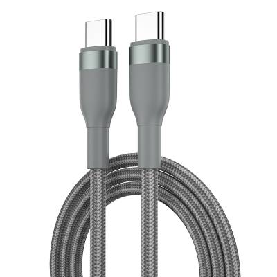 Wiwu WI-C017 Concise Series Type-C to Type-C PD Data Cable 100W 1.2 Meters Grey