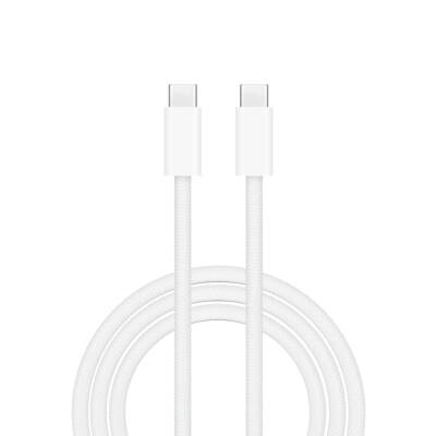 Wiwu Wi-C032 Classic Series 60W Fast Charging Type-C to Type-C Cable 1.5M White