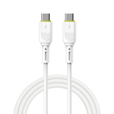 Wiwu Wi-C034 Type-C to Type-C PD Cable 60W 120cm-31682 White