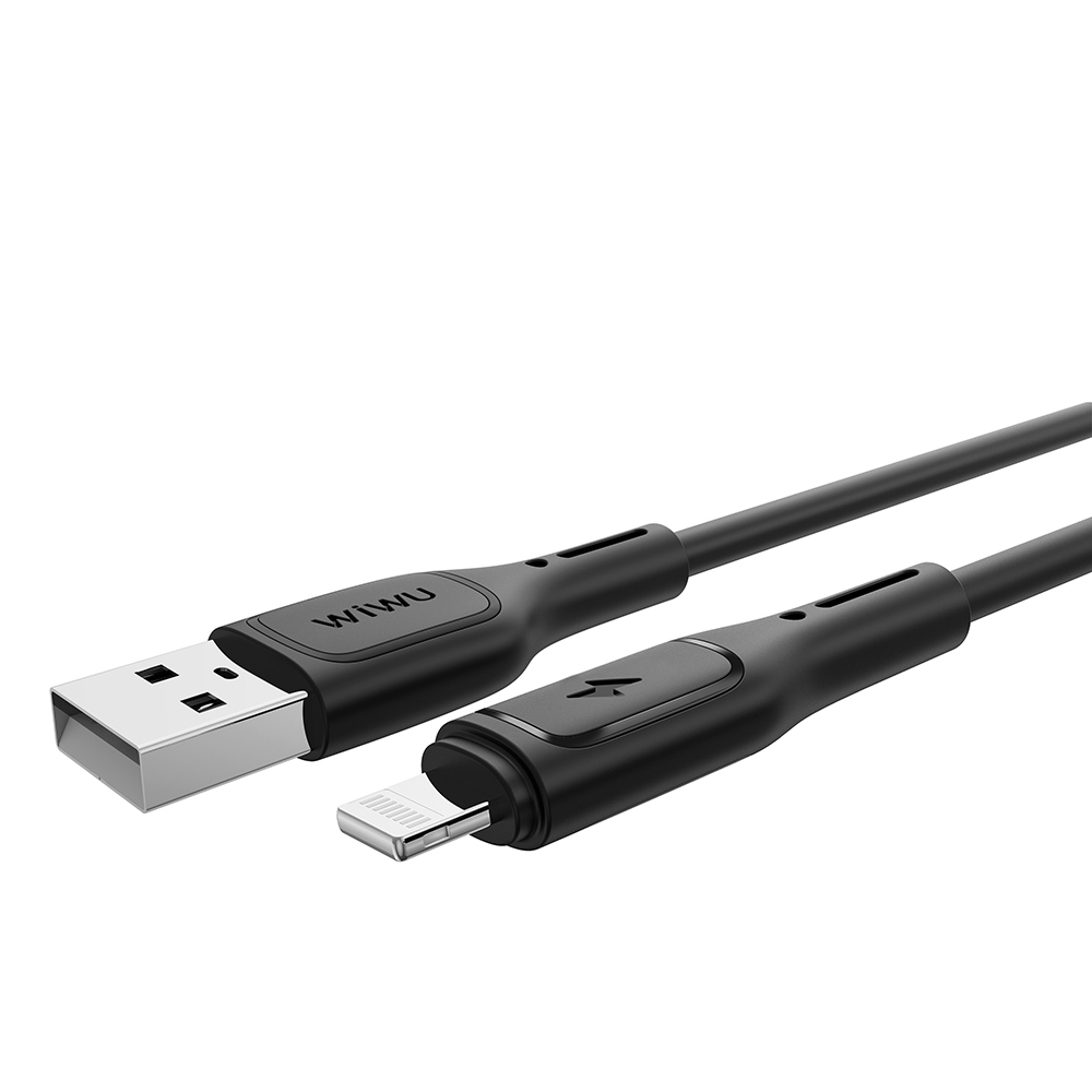 Wiwu Wi-C042E Starlink Series USB-A to Lightning Fast Charging Data and Charging Cable 2.4A 1M - 4