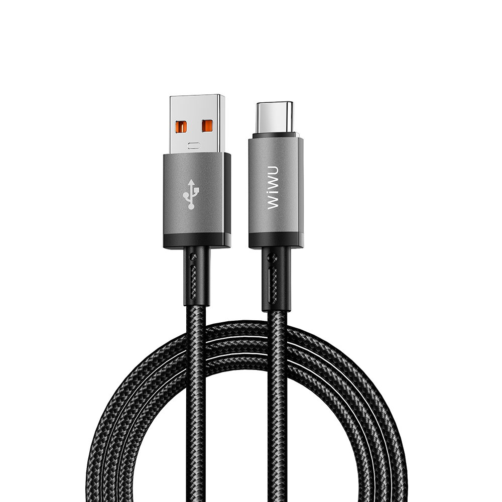 Wiwu Wi-C054 Titanlink Series USB-A to TYPE-C Fast Charging Data and Charging Cable 1M - 2