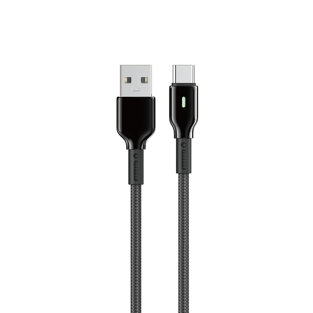 Wiwu Wi-C073 Drualink Serisi USB-A to Type-C Hızlı Şarj Özellikli Data ve Şarj Kablosu 3A 1M - 3