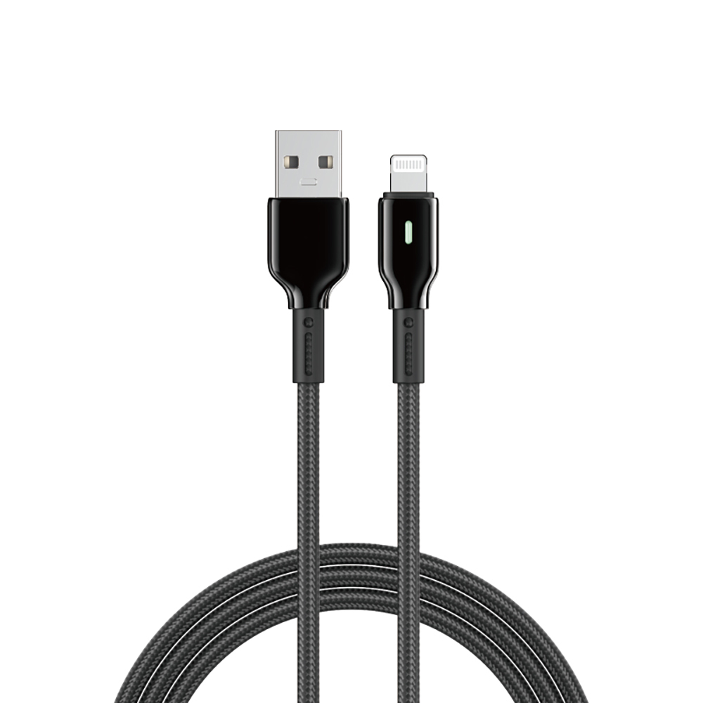 Wiwu Wi-C074 Drualink Serisi USB-A to Lightning Hızlı Şarj Kablosu 1M - 2
