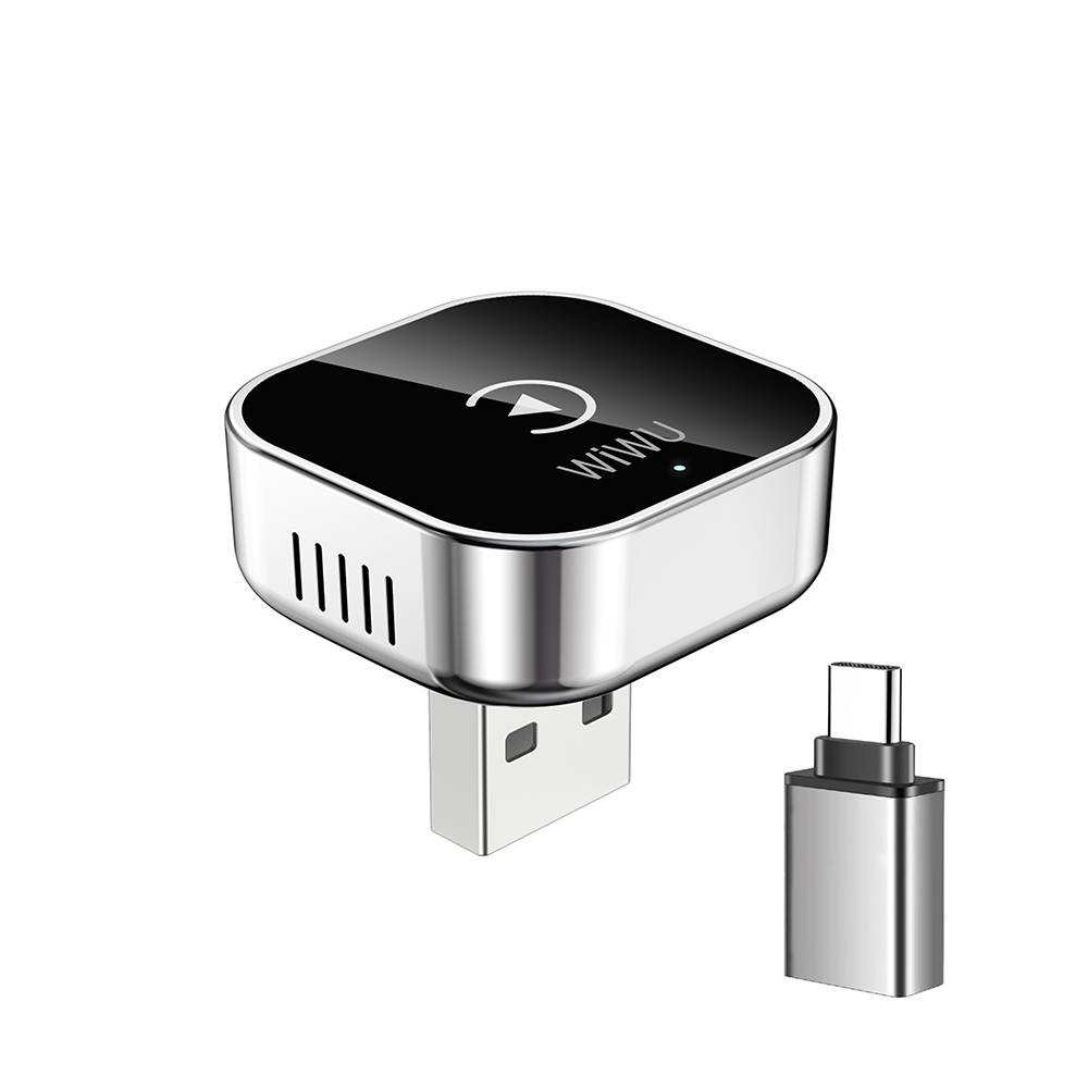 Wİwu Wi-CP003 2in1 CarPlay USB Wireless Transmitter Adaptör - 1