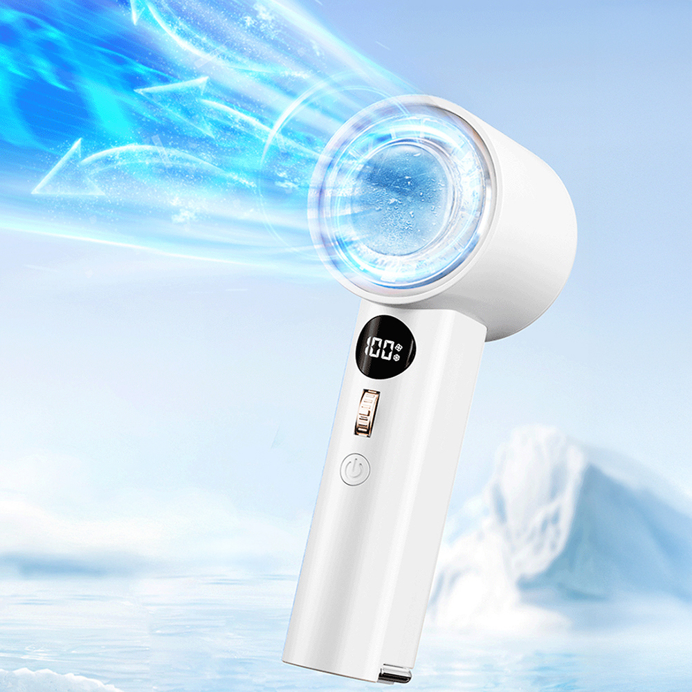 Wiwu Wi-FS016 Dijital LED Göstergeli Soğutucu El Fanı - 8