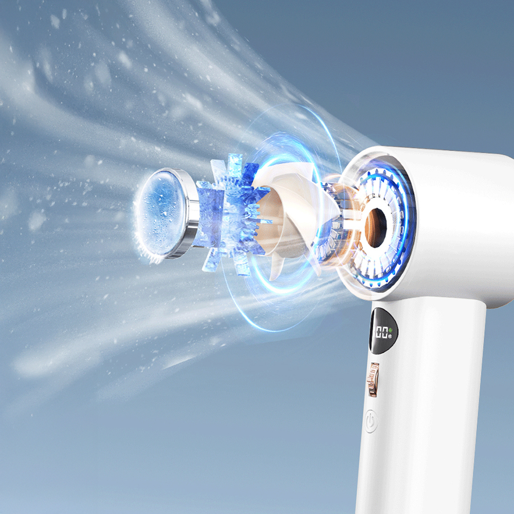 Wiwu Wi-FS016 Dijital LED Göstergeli Soğutucu El Fanı - 10