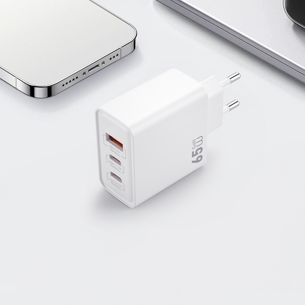 Wiwu Wi-G005 Essen Serisi GaN Tech PD Hızlı Şarj Özellikli Şarj Başlığı 65W - 7
