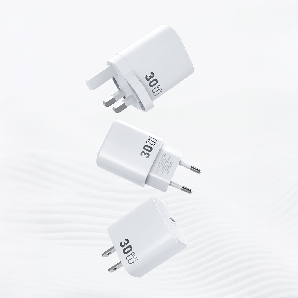 Wiwu Wi-G008 Essen Series GaN Tech PD Fast Charging Charging Head 30W - 8