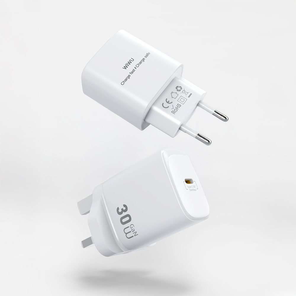 Wiwu Wi-G008 Essen Serisi GaN Tech PD Hızlı Şarj Özellikli Şarj Başlığı 30W - 7