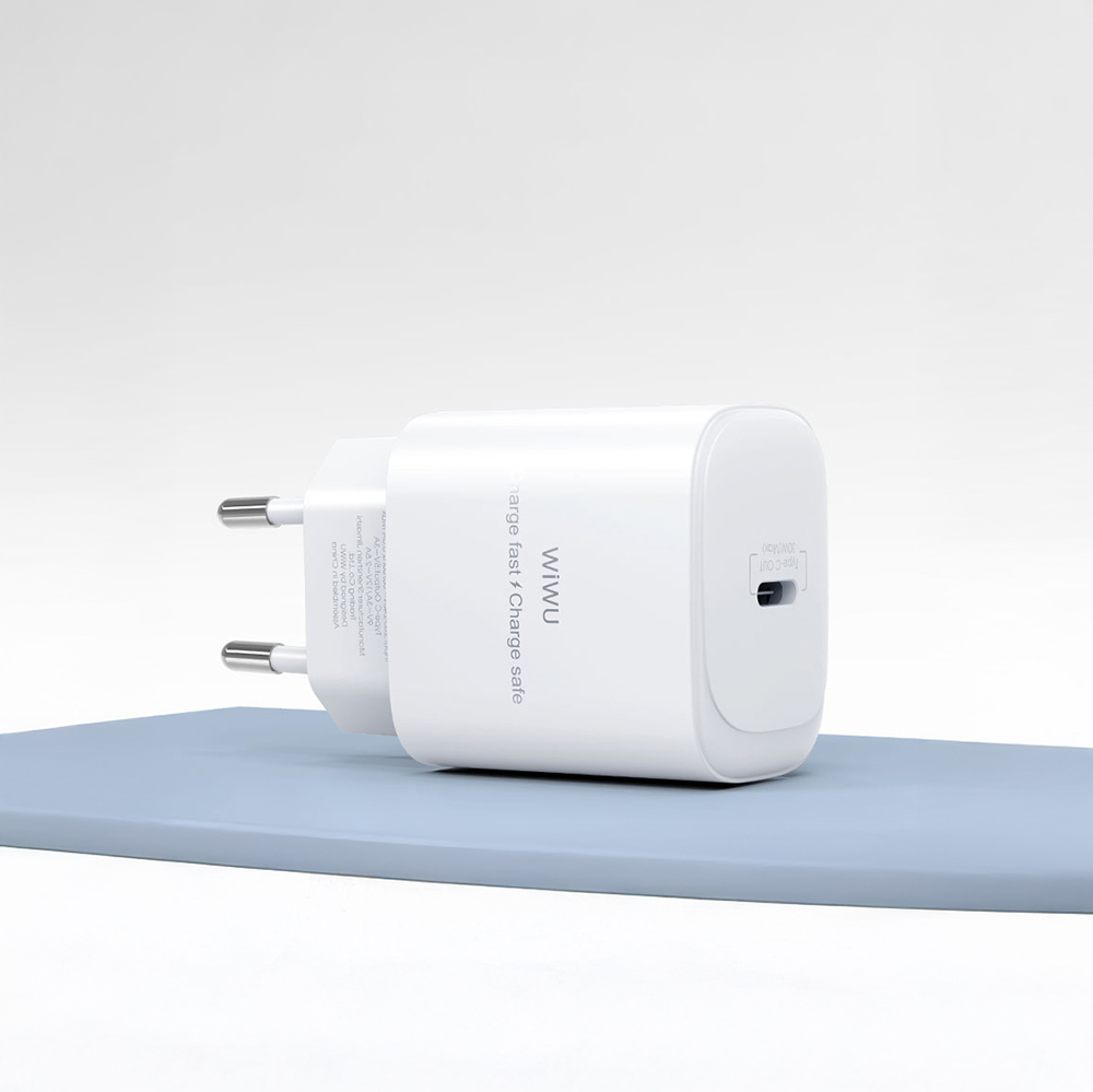 Wiwu Wi-G008 Essen Serisi GaN Tech PD Hızlı Şarj Özellikli Şarj Başlığı 30W - 6