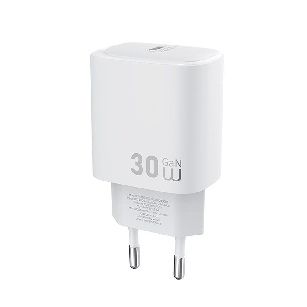 Wiwu Wi-G008 Essen Serisi GaN Tech PD Hızlı Şarj Özellikli Şarj Başlığı 30W - 2