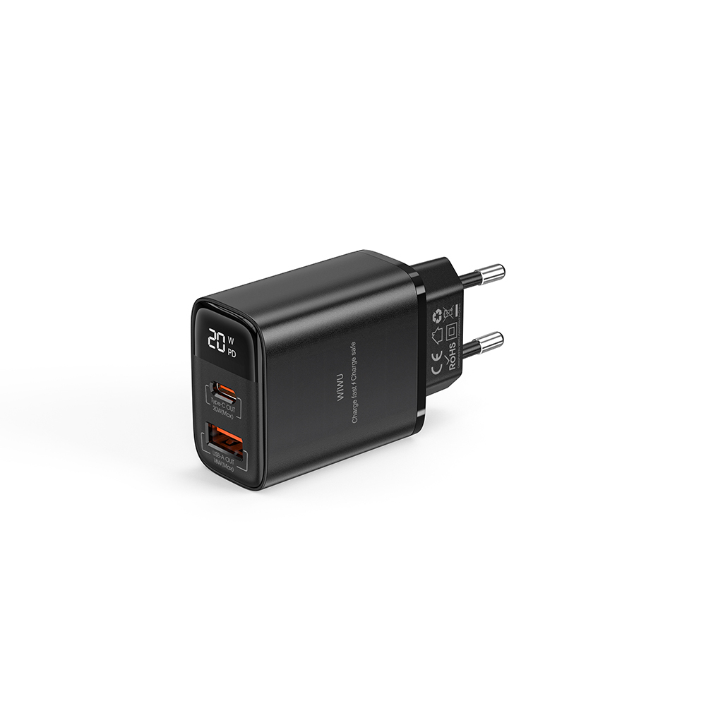 Wiwu Wi-G009 Firefly Serisi GaN Tech PD Hızlı Şarj Özellikli Şarj Başlığı 20W - 3