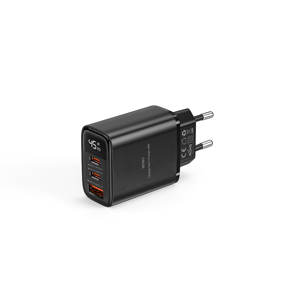 Wiwu Wi-G011 Firefly Serisi GaN Tech PD Hızlı Şarj Özellikli Şarj Başlığı 45W - 3