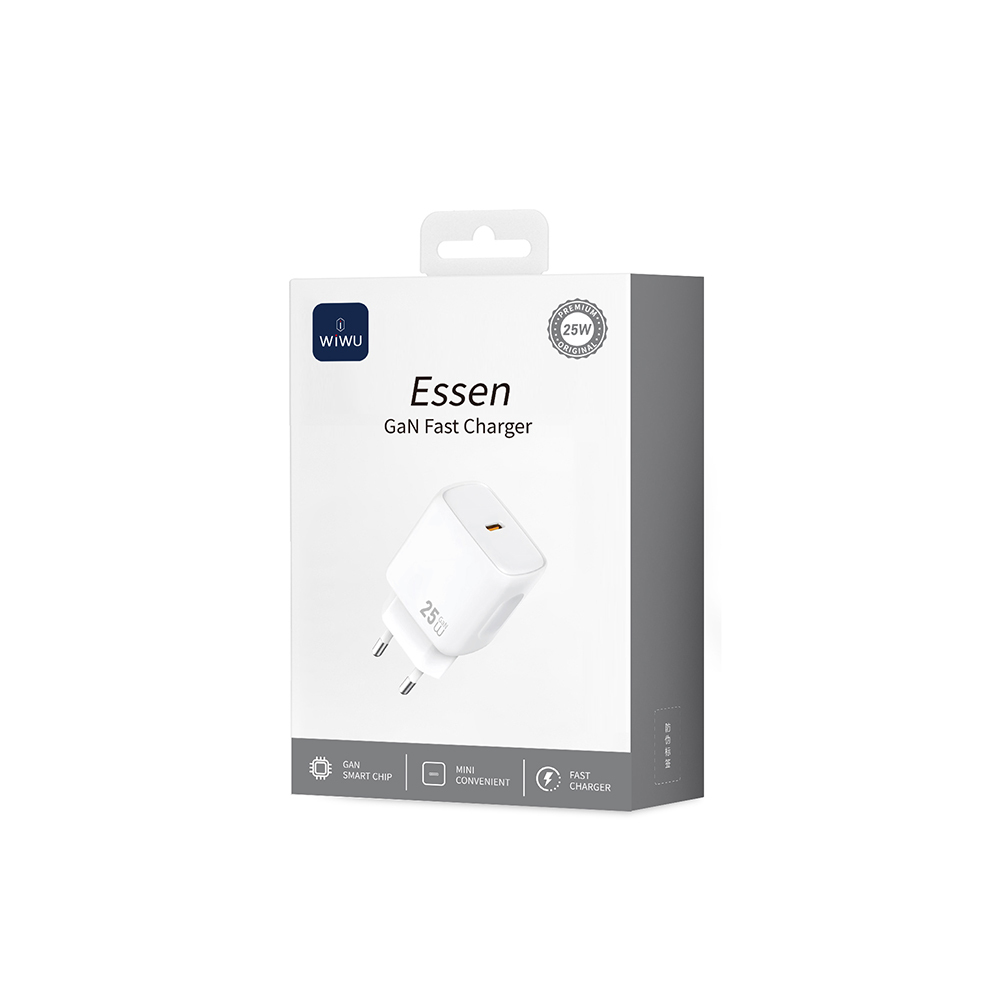 Wiwu Wi-G016 Essen Series GaN Tech PD Fast Charging Charging Head 25W - 13