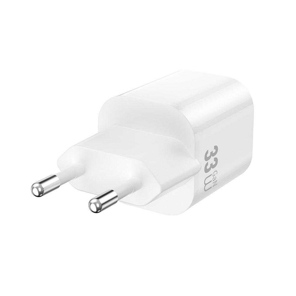 Wiwu Wi-G018 Cube Serisi Type-C to Type-C GaN Tech PD Hızlı Şarj Özellikli Kablolu Şarj Seti 33W - 5