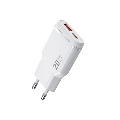 Wiwu Wi-G032 Essen Slim Series GaN Tech PD Fast Charging Head 20W White