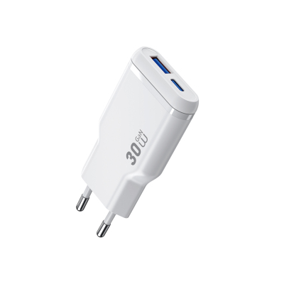 Wiwu Wi-G033 Essen Slim Series GaN Tech PD Fast Charging Head 30W White