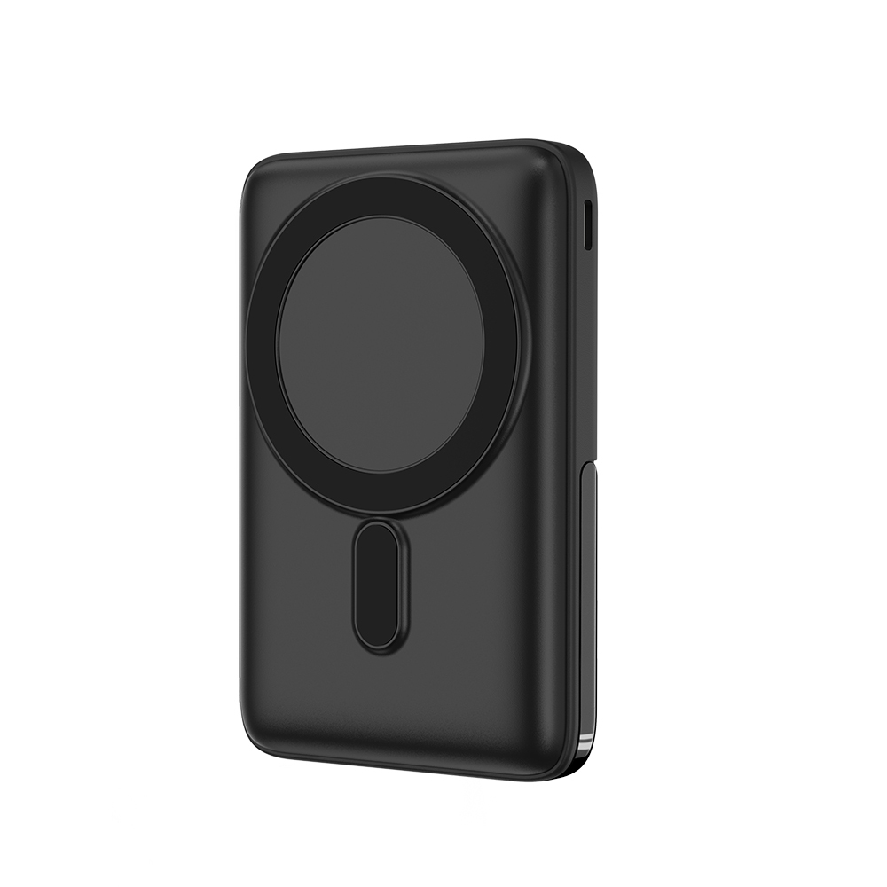 Wiwu Wi-P011 Gentleman Series Wireless Powerbank with LED Light Indicator Stand 10.000mAh 15W - 5