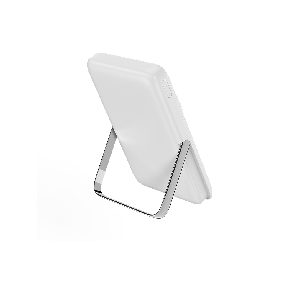 Wiwu Wi-P011 Gentleman Series Wireless Powerbank with LED Light Indicator Stand 10.000mAh 15W - 11